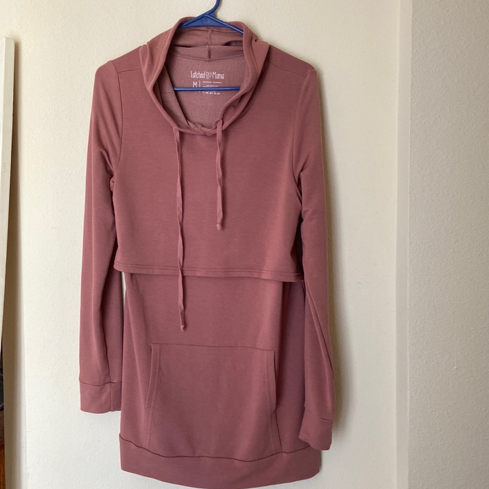 Latched Mama cloud hoodie (medium)